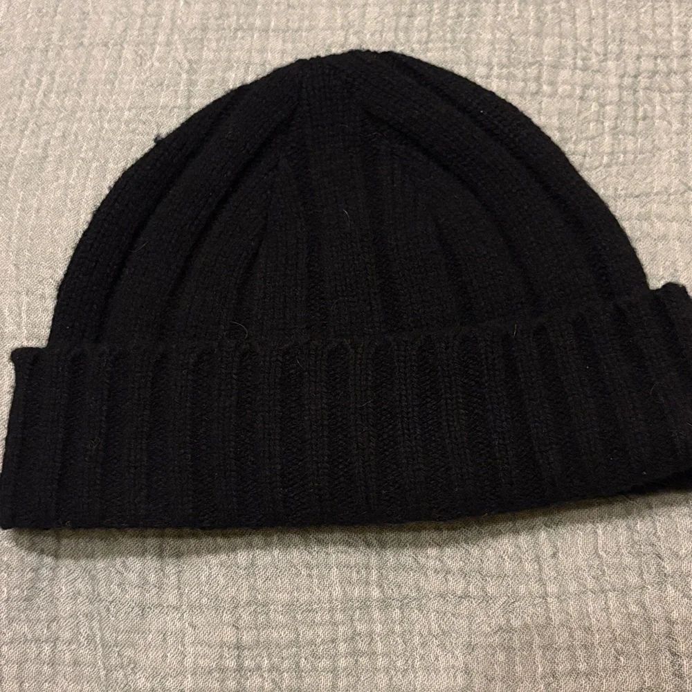 Polo Ralph Lauren 100% Lambswool Black Hat